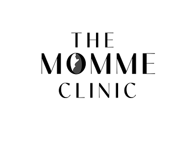 Logo Design for The MomMe Clinic branding hand lettering lettering logo type typography