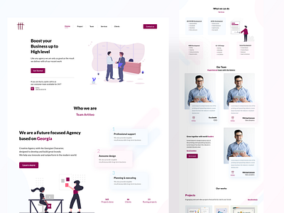 Business agency UI agency agency website amazing art business design graphic design ilustration likeforlike minimal mobile ui ux web