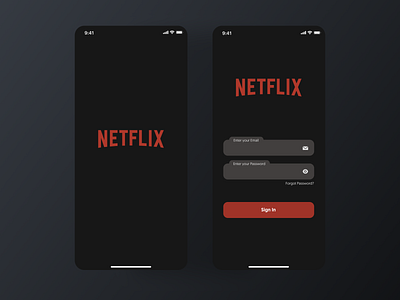 Netflix UI 3d animation app design graphic design illustration logo minimal mobile motion graphics ui ux web