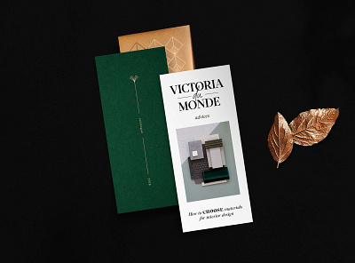 VICTORIA DU MONDE | decorative plasters artwork brand identity branding branding design identity layout logo logotype plasters typo typography