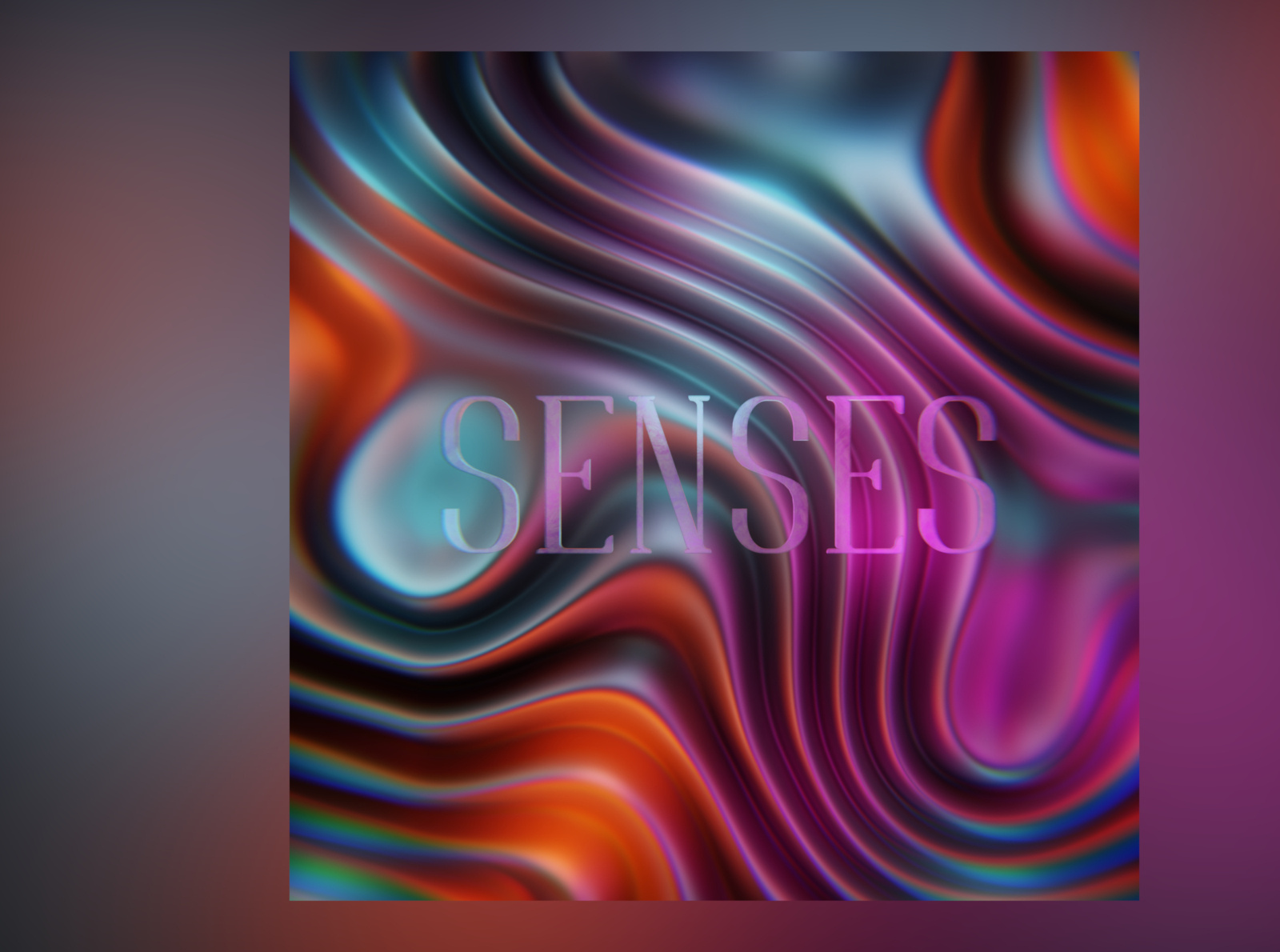 3D album cover. Senses. by Jesse on Dribbble