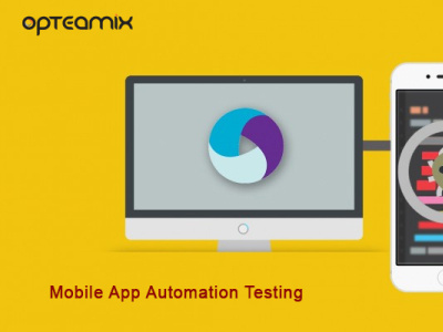Mobile App Automation Testing | Opteamix mobile app automation testing