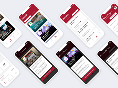 RealRewards App Redesign [Free Download] app clean dark download interaction ios iphone iphone x mobile ui ux vouchers