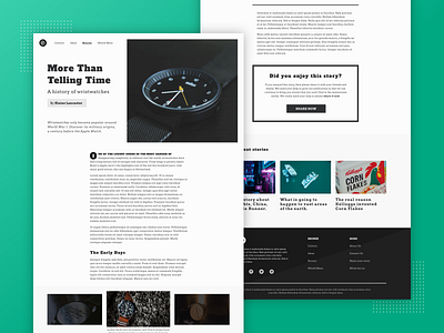 Editorial Design a drop cap article brutalism clean editorial minimal pull quote simple storytelling typography design ui ux web design