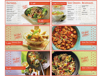 Chinese Food Menu System chinese food menu boards
