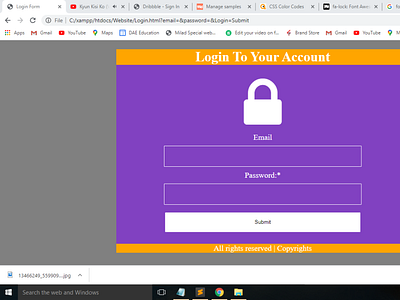 Login Form