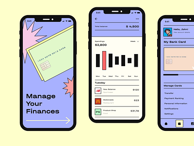 Finance App - Mobile App