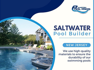 Salt Water Pool Builders NJ pool contractors saltwater pool builders