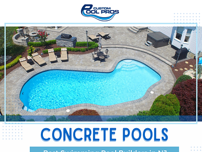 Concrete Pool Builder NJ backyardpool concretepools custompools luxurypools pooldesign