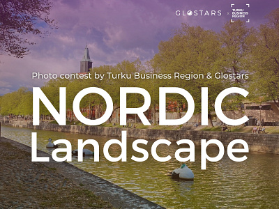 Nordic Landscape photo contest invitation by Glostars