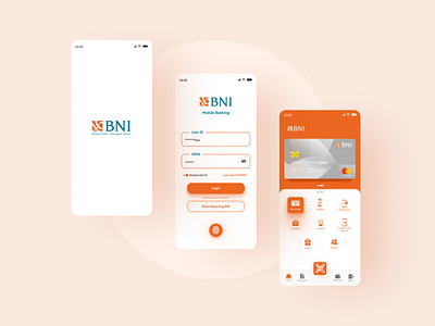 Remake UI Mbangking BNI app bni design mbanking mobile banking app pixels remake ui ux