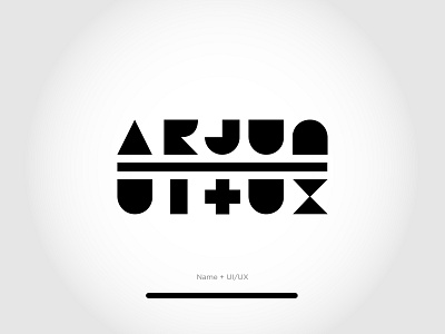 Arjun - UI/UX Logo art branding design graphic design illustration illustrator logo vector