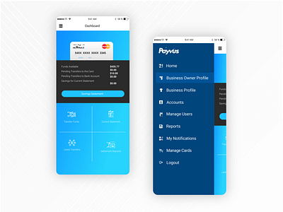 Financial App mobile mobile ui ui ui design user experience user interface ux