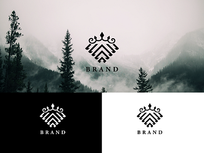 Brand Logo design for company branding company logo creative logo design flat logo logodesign minimal minimalist logo typography vector