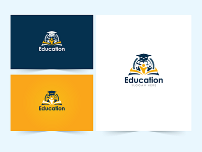 Education Logo college logo company logo design flat logo logodesign minimal minimalist logo school logo vector versity logo