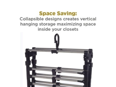 10 Rack Collapsible Hangers collapsible hangers