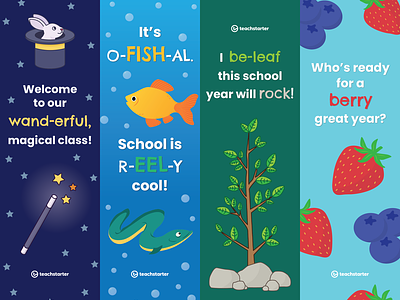Back-to-School Bookmarks
