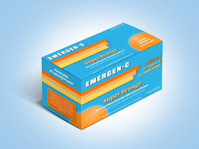 Emergen-C box redesign branding design graphic design illustration logo vector