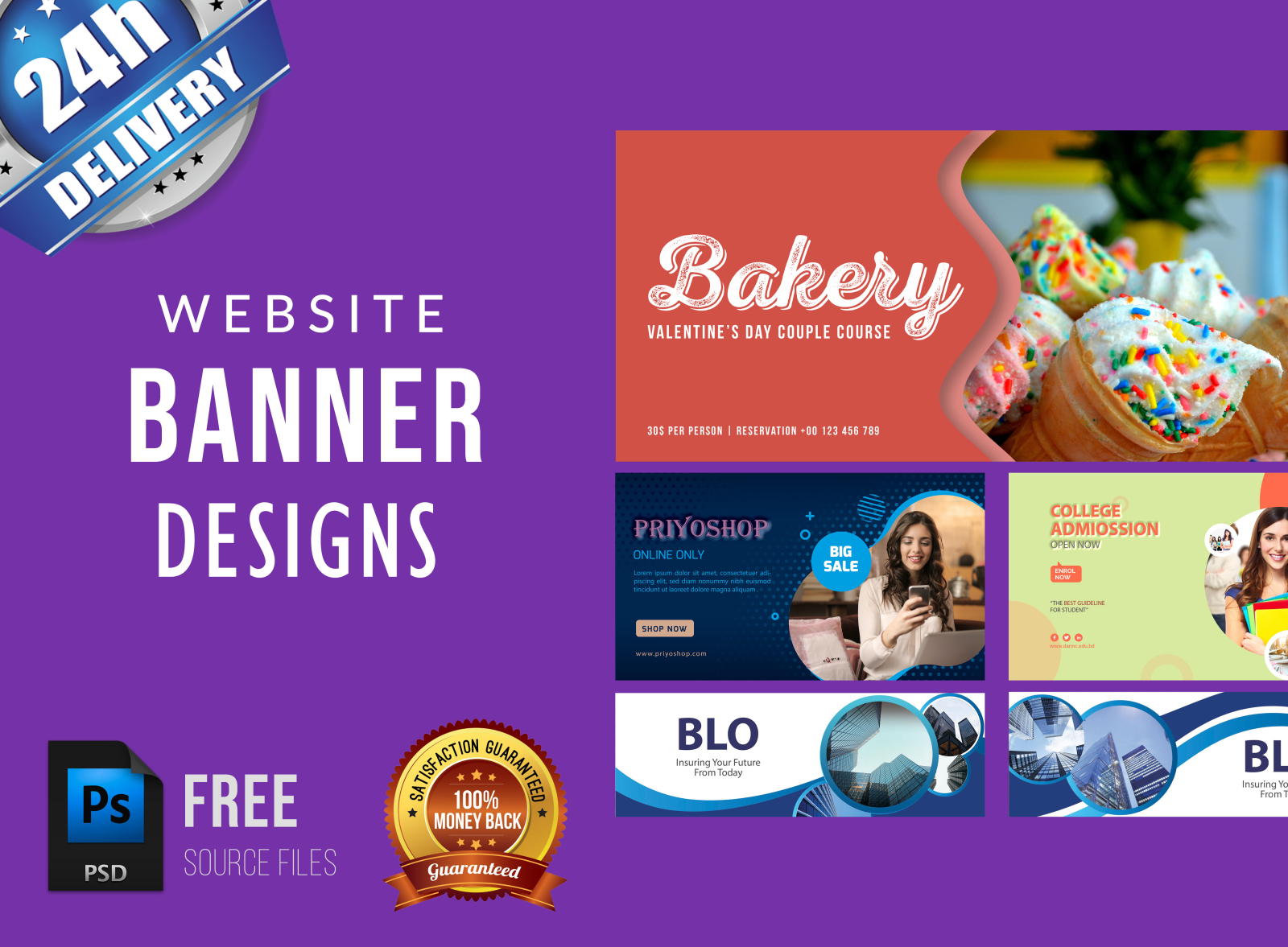 Website banner design by Adekunle Adebayo on Dribbble