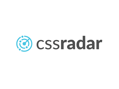 Logo for cssradar blog logo minimal tech