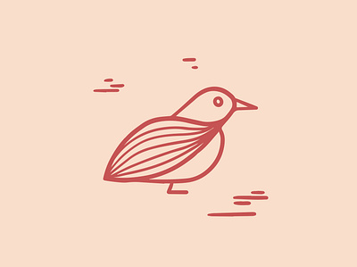 geometric icon: pigeon design icon illustration logo vector