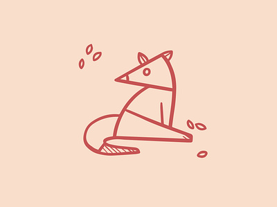 geometric icon: fox design icon illustration logo vector