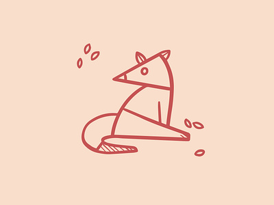 geometric icon: fox