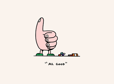 "all good" design graphic design icon illustration vector