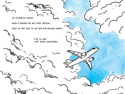 Vivre en chute libre, planche BD auteur bd bd illustration vivre en chute libre