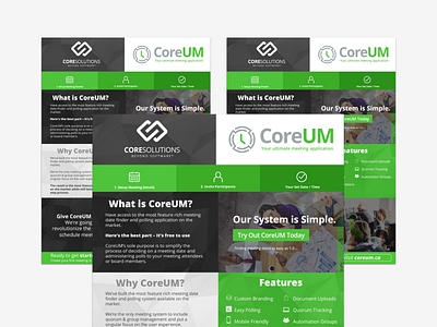 CoreSolutions Software - CoreUm Datasheet adobe photoshop brand branding design digital dribbble flat design graphic design marketing photoshop print product product design ui ux web website