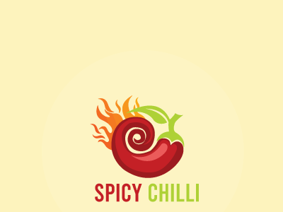 Chilli logo branding design flat graphic design logo minimal typography vector web