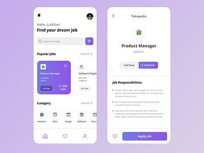 Job Finder App - Exploration