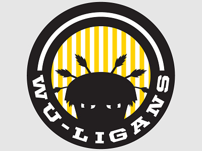 Wu-Ligans badge basketball hooligan supporters group wichita wichita state wu shock