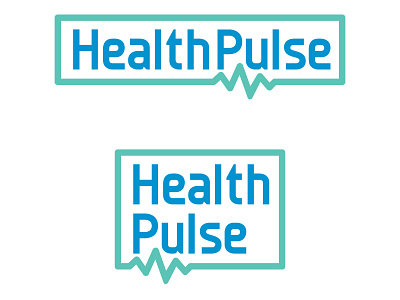 Health Pulse brand health logo medical pulse wichita