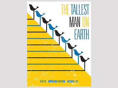 The Tallest Man On Earth Gigposter