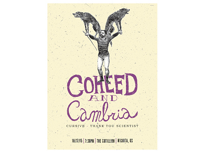 Coheed and Cambria Gigposter