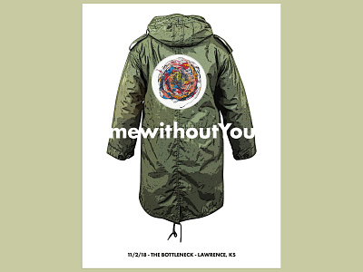 Unsolicited mewithoutYou Gigposter gigposter gigposters kansas lawrence mewithoutyou mods parka