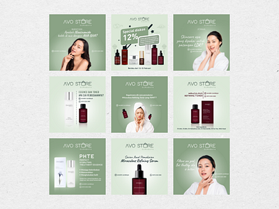 Avoskin (Skin Care) beauty design instagram skincare socialmedia