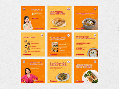 Nyam Nyam By Hsa (Food & Beverage) design food foodbeverage indonesia instagram socialmedia