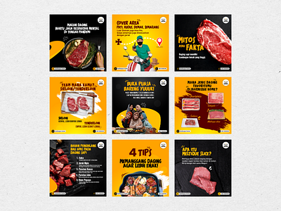 Barbeque Home ( Food & Beverage) design food foodbeverage instagram socialmedia