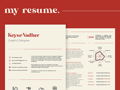 My resume | Keyur vadher