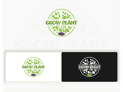 Plant Logo || Clean Modern Fresh Logo Design