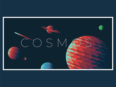 Cosmos illustration vector