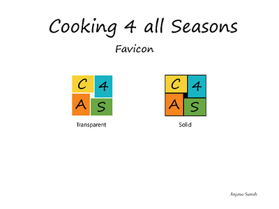 Favicon for Cooking 4 All Seasons beginner beginners design favicon icons illustrations illustrator web design