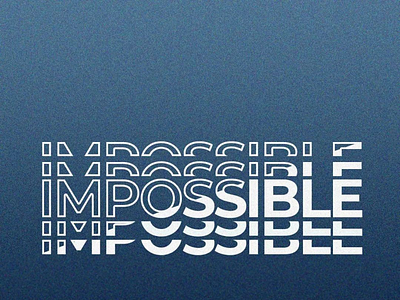 Impossible Typography adobe adobephotoshop photoshop type typography