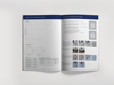 Installation Manual for Aviation aviation graphicdesign illustration installation manual technical