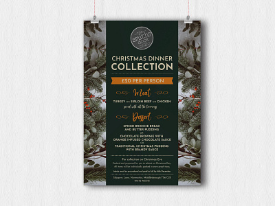 Poster for Christmas Collections advert artwork branding graphicdesign local