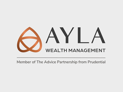 AYLA Wealth Management Logo advert artwork branding design graphicdesign logo vector