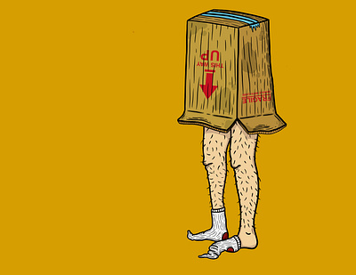 Box Boy illustration procreate