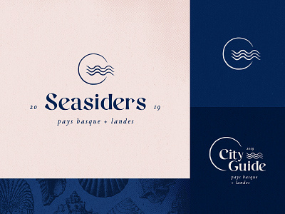 Seasiders Branding Identity for ocean lovers branding branding identity branding project city guide design illustration logo seasiders typography vector